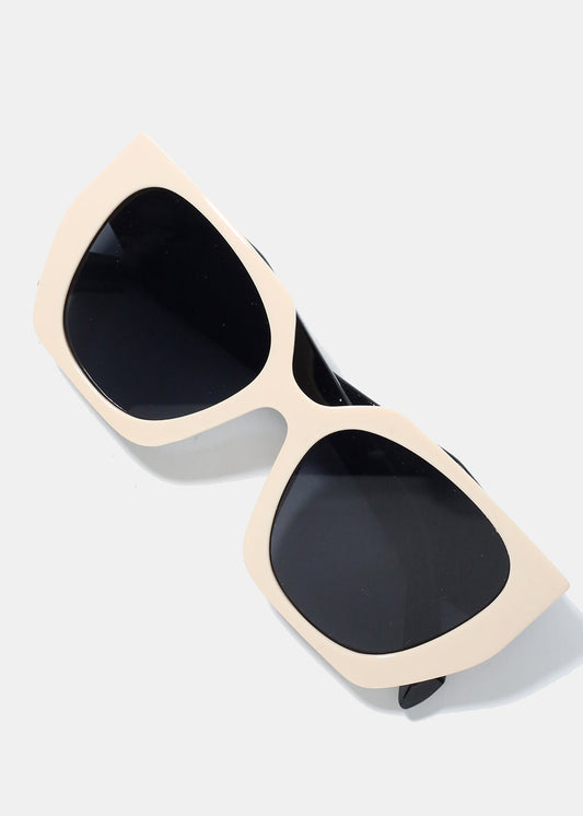 A+ Oversized Square Retro Shades