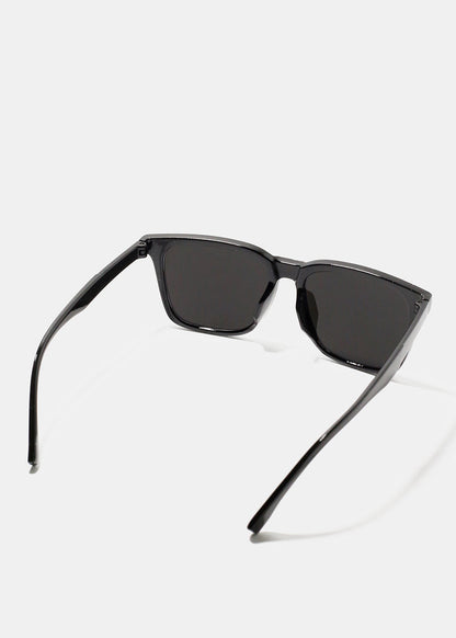 A+ Square Blue Reflective Shade