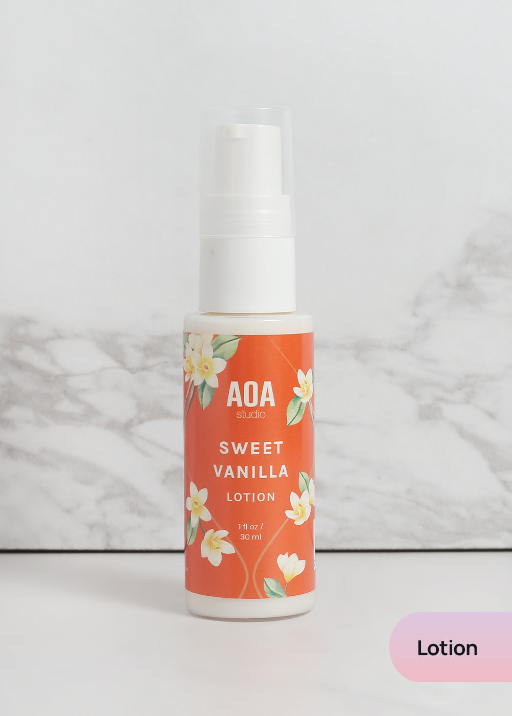 AOA Lotion, Shower Gel & Body Mist - Sweet Vanilla
