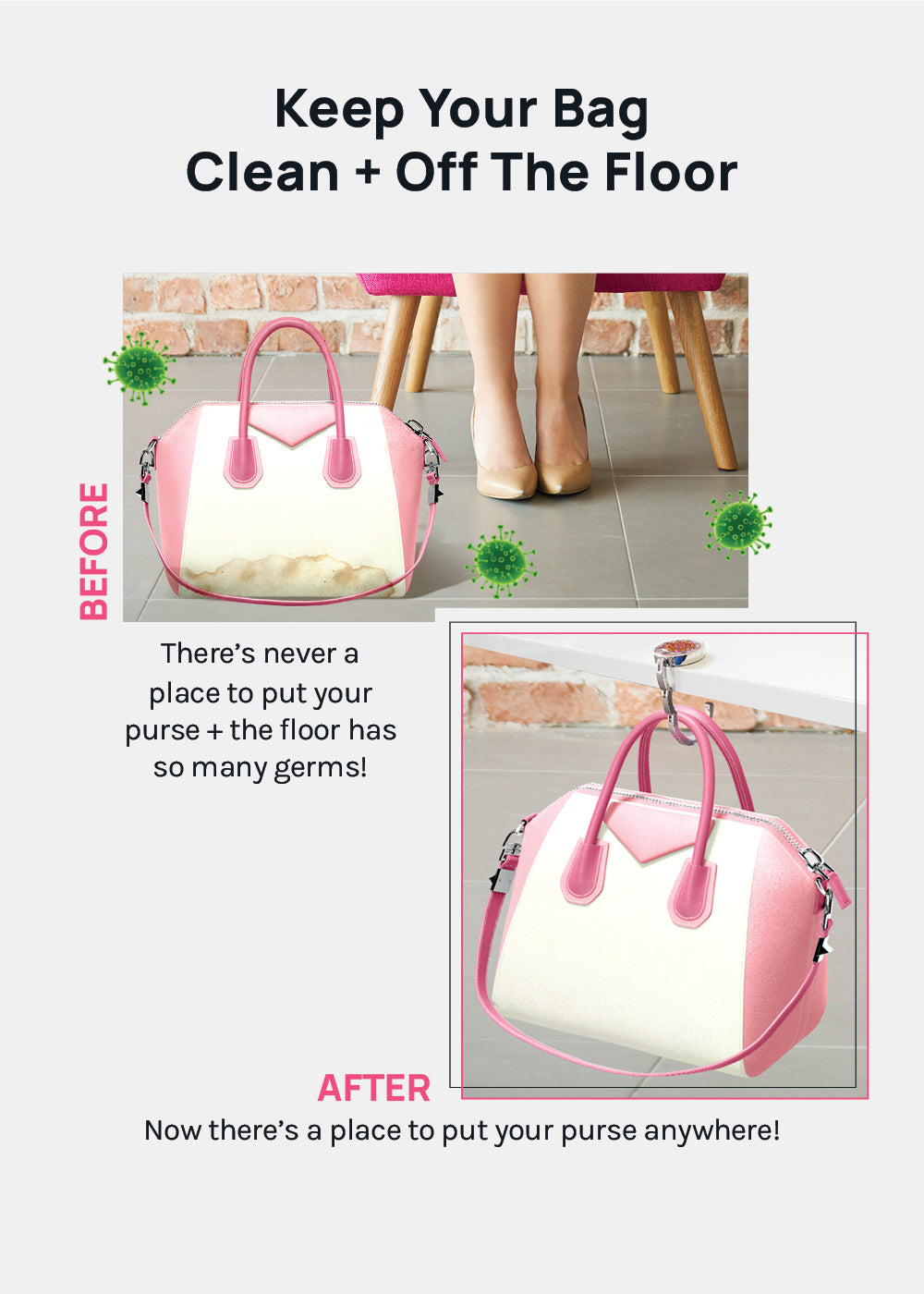 Official Key Items A+ Bag Hanging Hooks