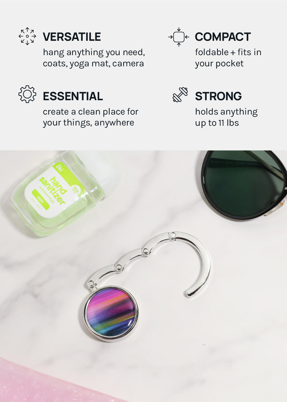 Official Key Items A+ Bag Hanging Hooks