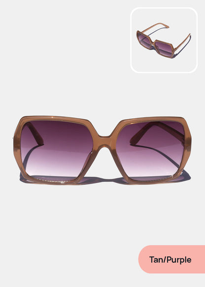 Oversized Gradient Sunglasses