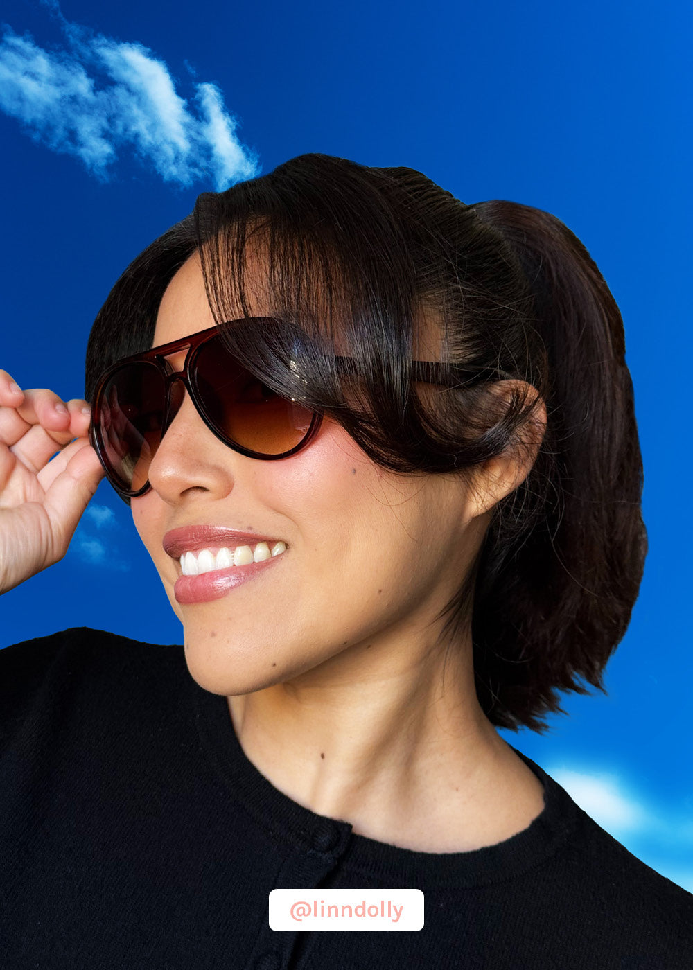 Stylish Double-Bridge Aviators