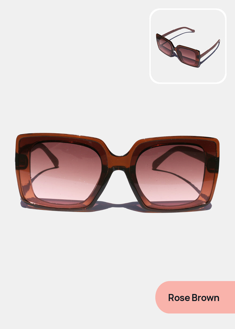 Oversized Chic Square Frames