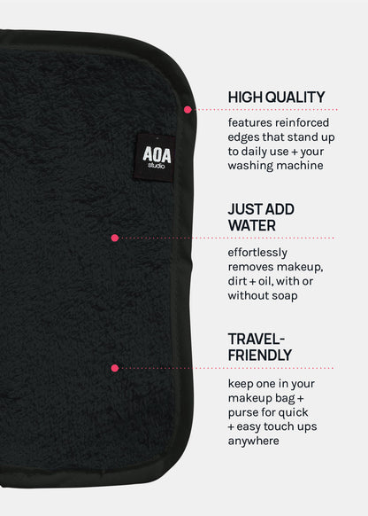 AOA Microfiber Washcloth Towel
