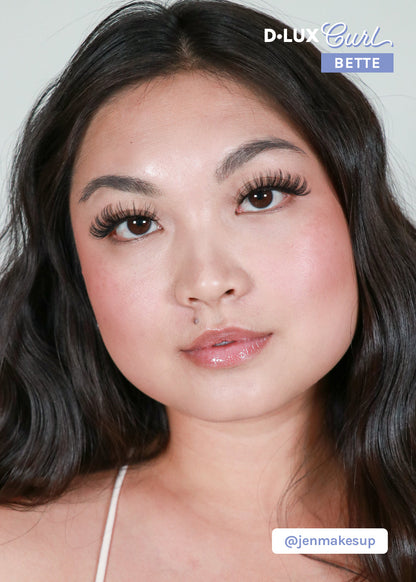 D-LUX Curl Premium Faux Mink Lashes - Bette
