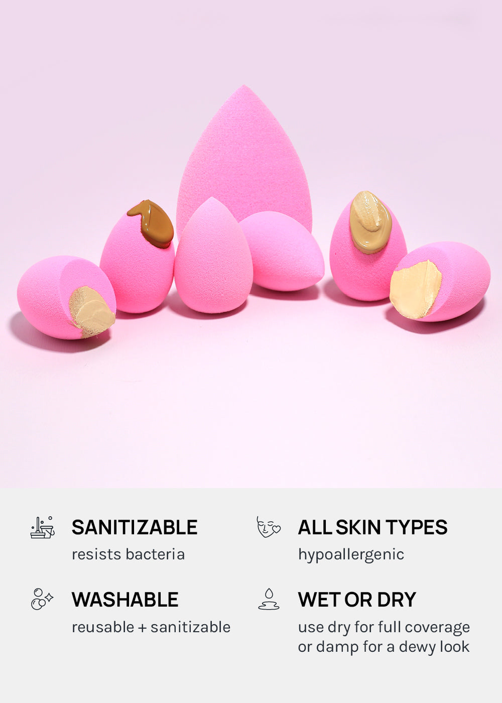 Paw Paw: Mini Super Soft Wonder Blender - 6 Pack