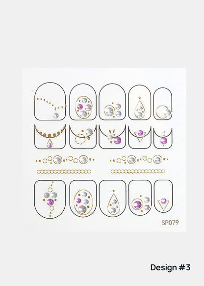 AOA 3D Nail Art Decals