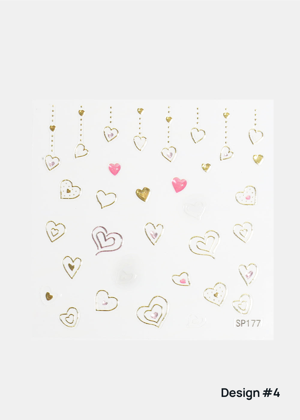 AOA 3D Nail Art Decals