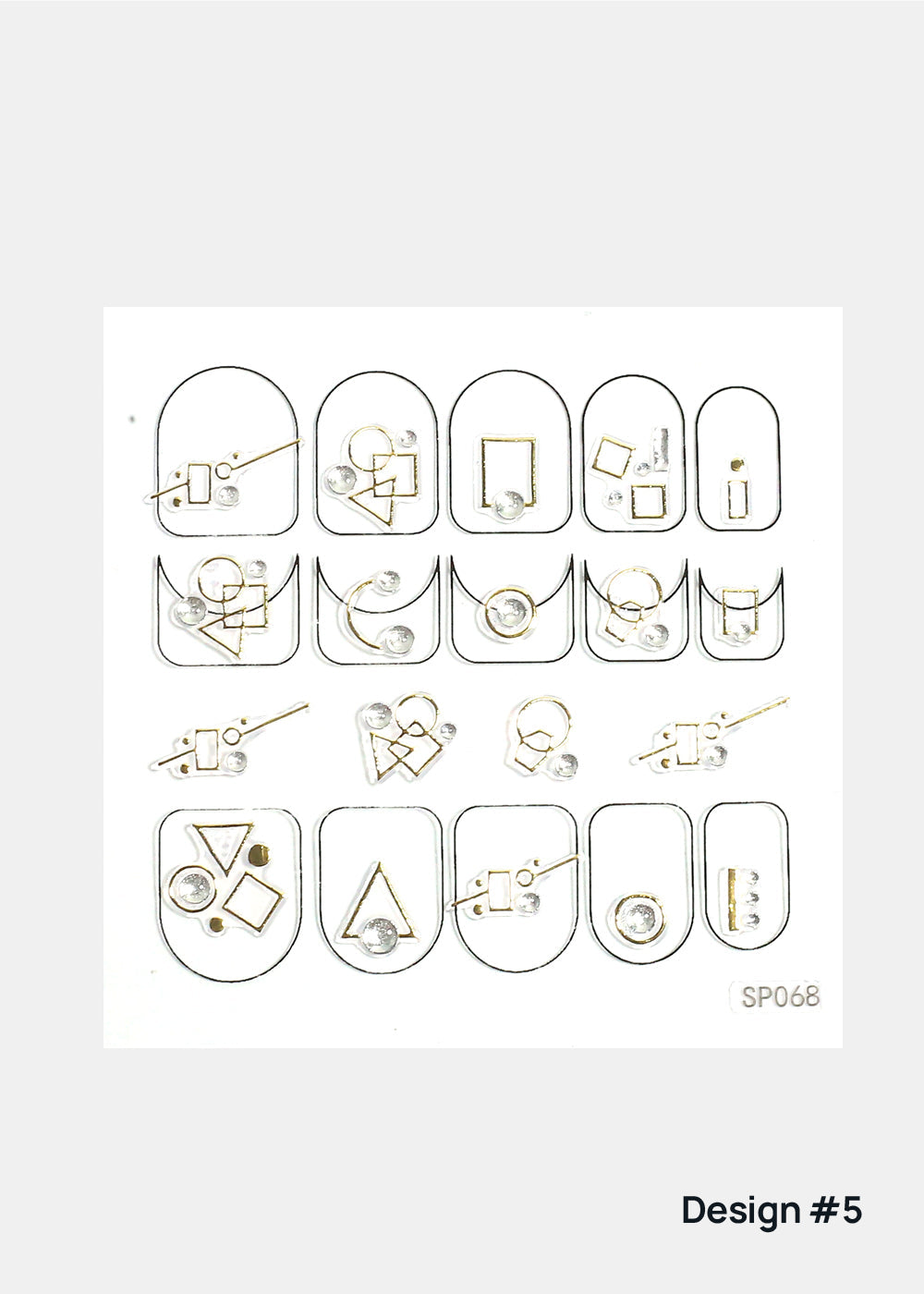 AOA 3D Nail Art Decals