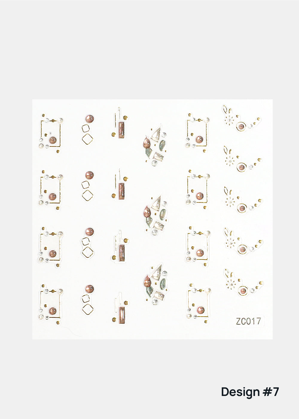 AOA 3D Nail Art Decals