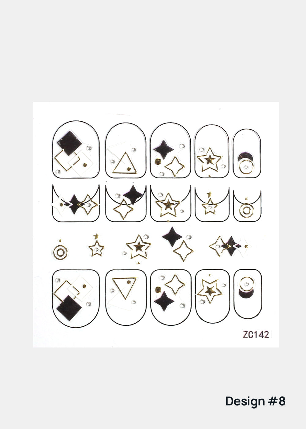 AOA 3D Nail Art Decals