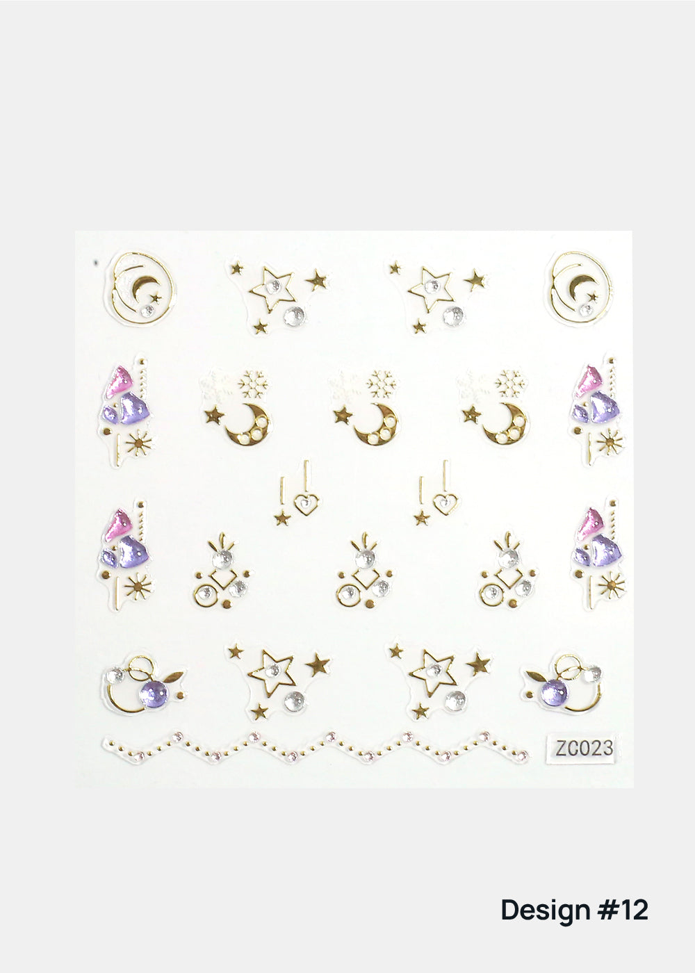 AOA 3D Nail Art Decals