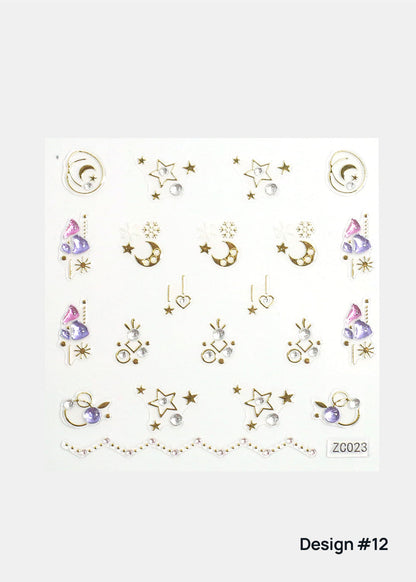 AOA 3D Nail Art Decals