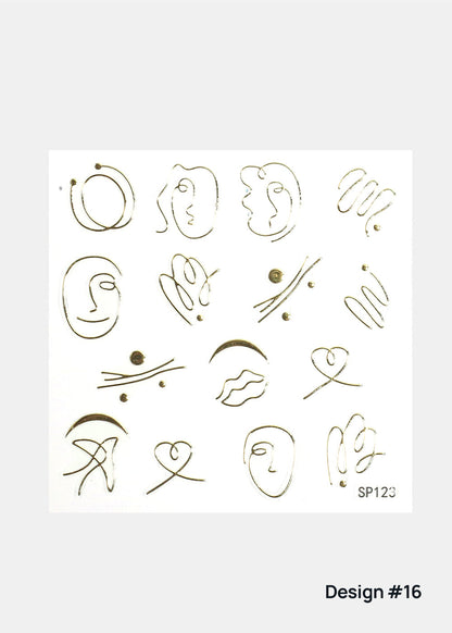 AOA 3D Nail Art Decals