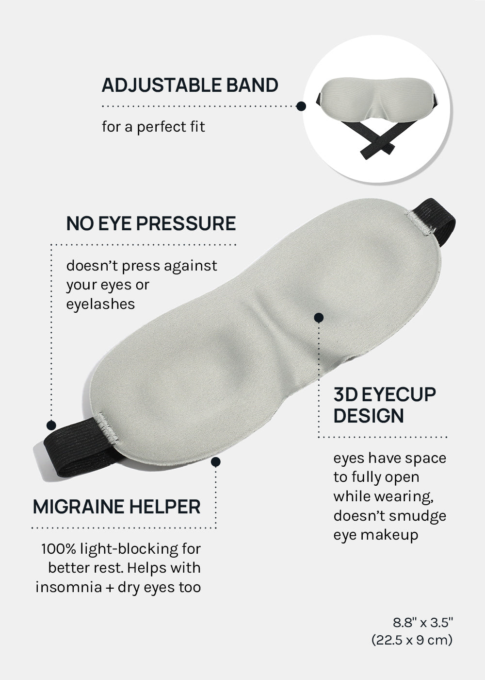 Official Key Items 3D Sleep Eye Mask