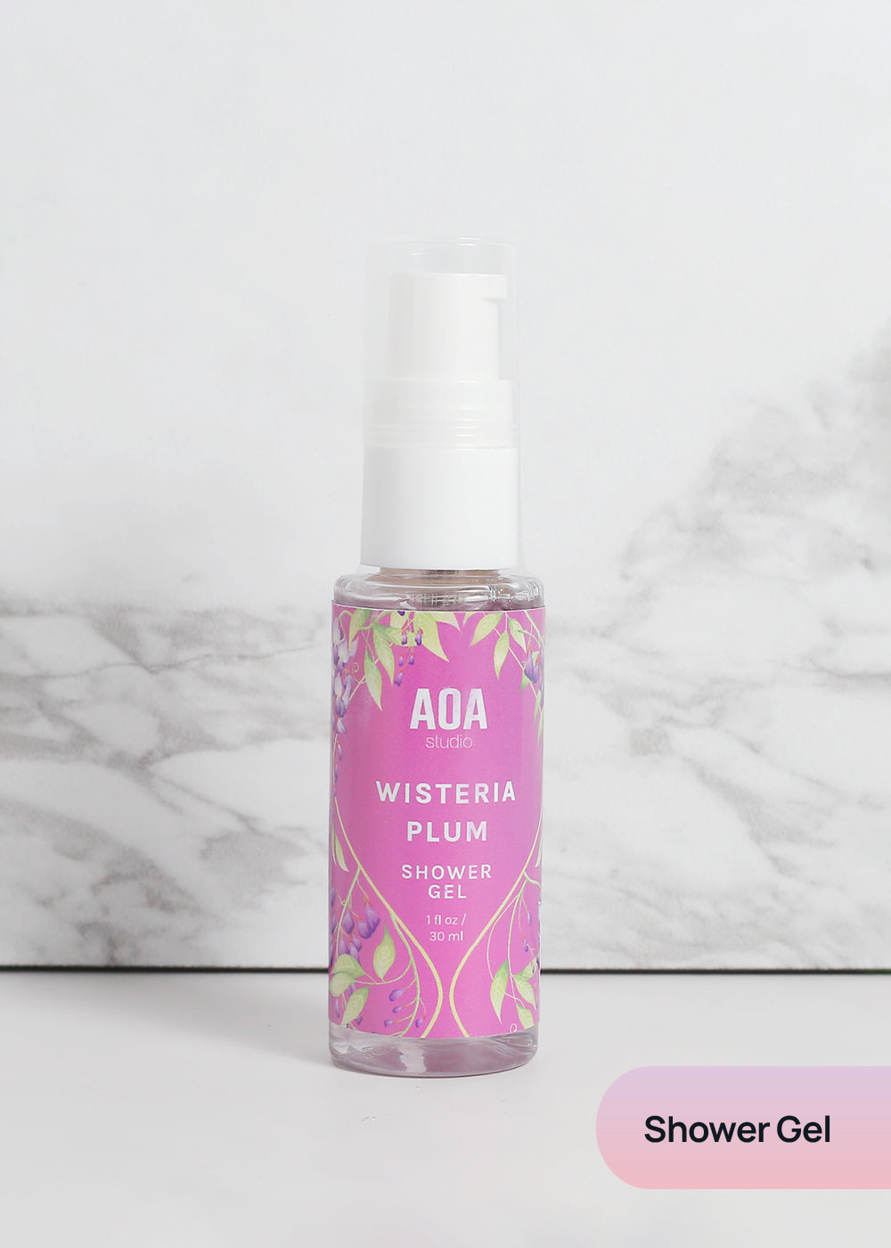AOA Lotion, Shower Gel & Body Mist - Wisteria Plum