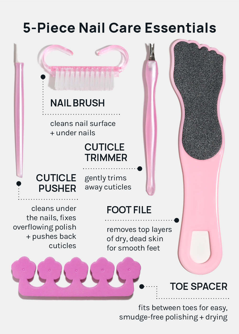 AOA Studio Pedicure Tool Set