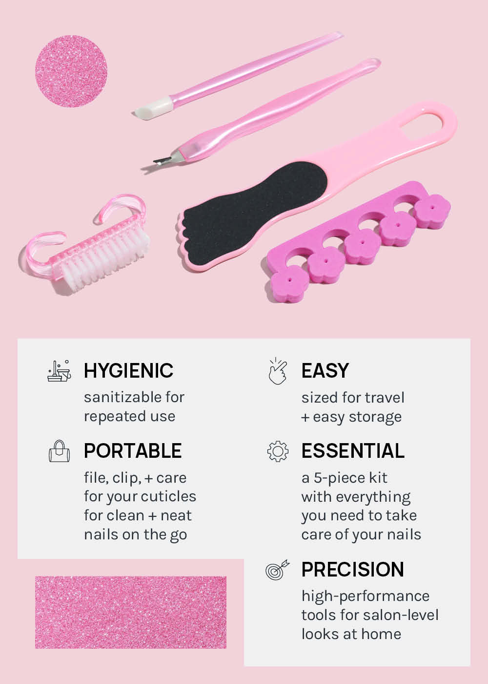 AOA Studio Pedicure Tool Set