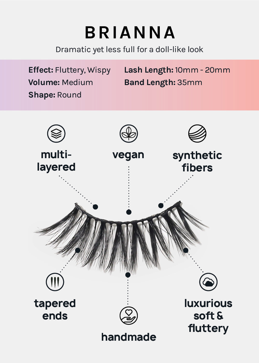 Paw Paw: 3D Faux Mink Lashes - Brianna