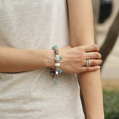 Miss A Bead Charm Foundation Bangle - Medium