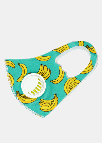 Fruity Print Kid's Face Mask