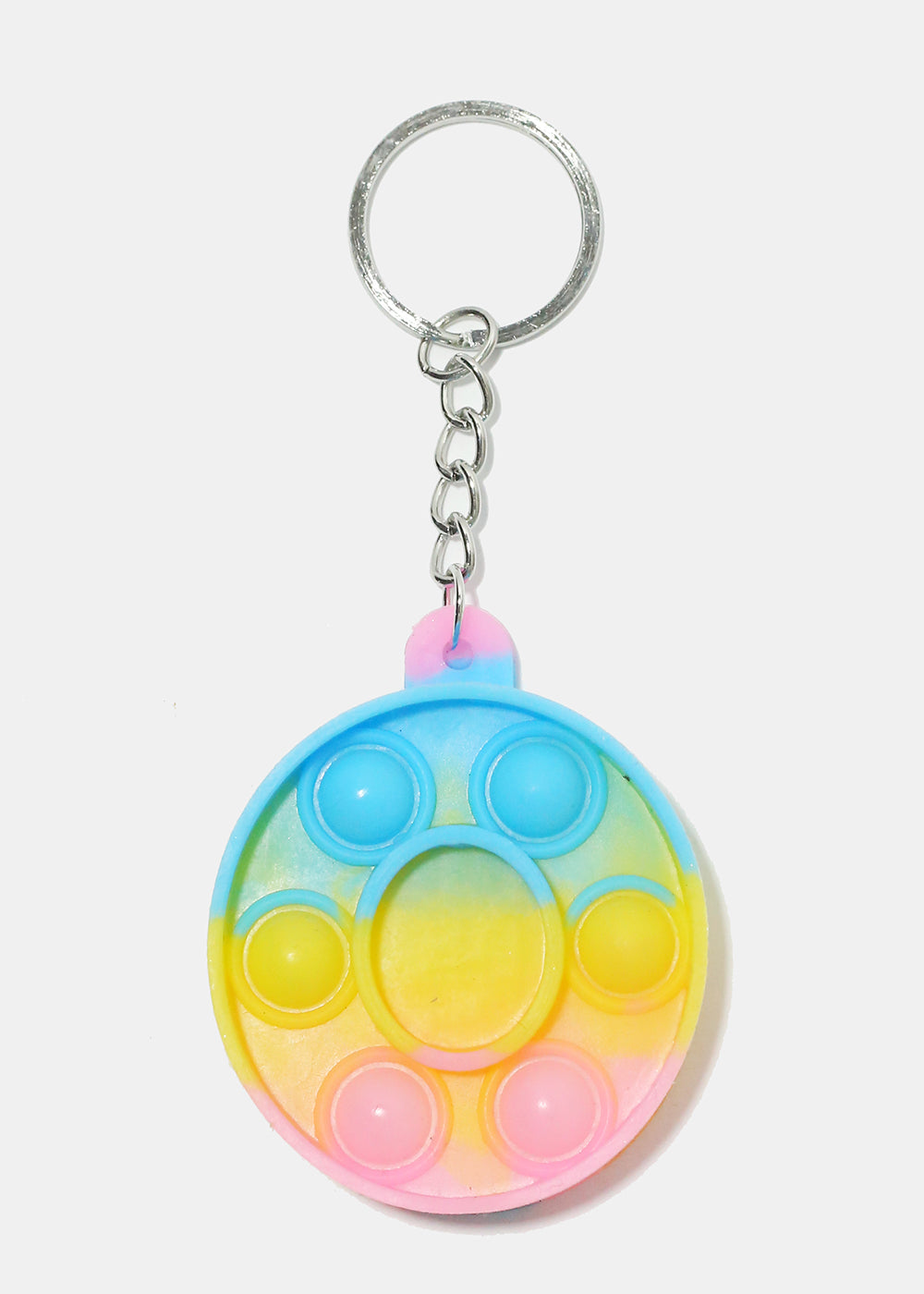 Alphabet Push Pop Keychain