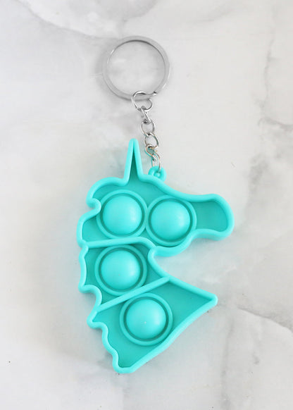 Unicorn Bubble Pop Keychain Fidget