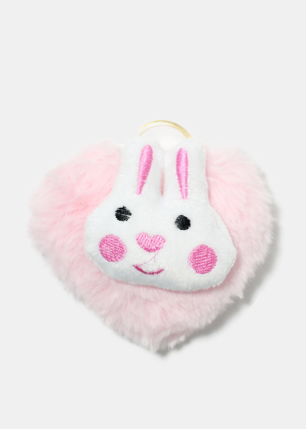 Fuzzy Bunny Keychain