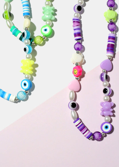 Beaded Cellphone Strap Keychain