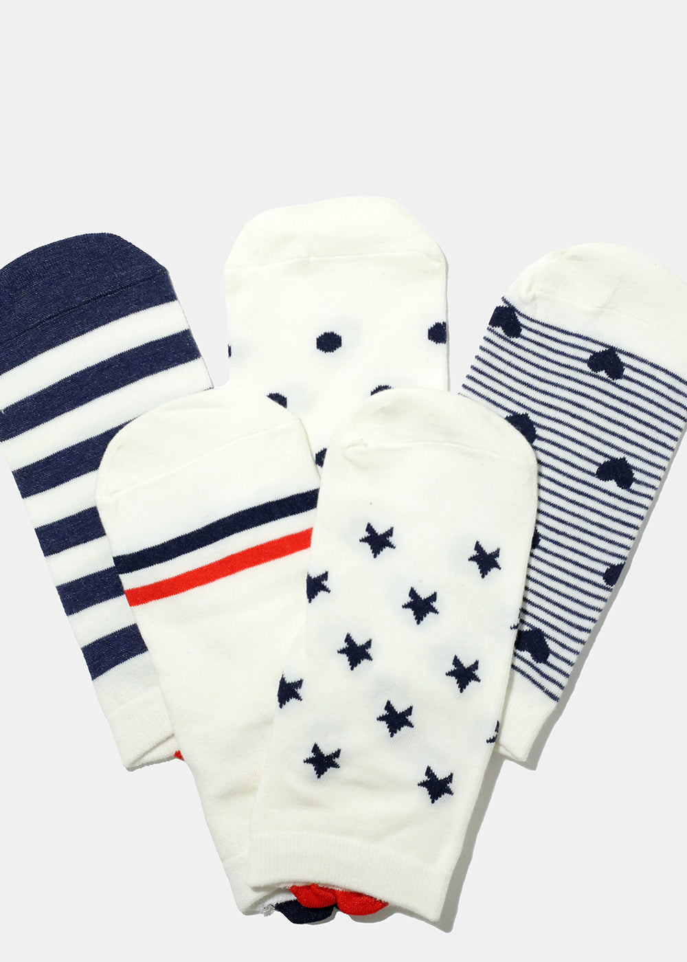 Multi Design Low Cut Socks