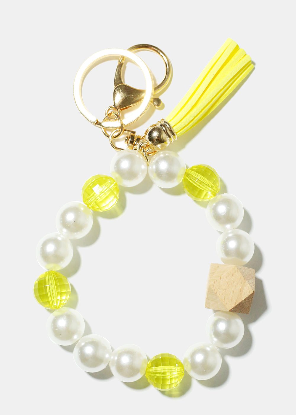 Pearl & Tassel Wrist Keychain