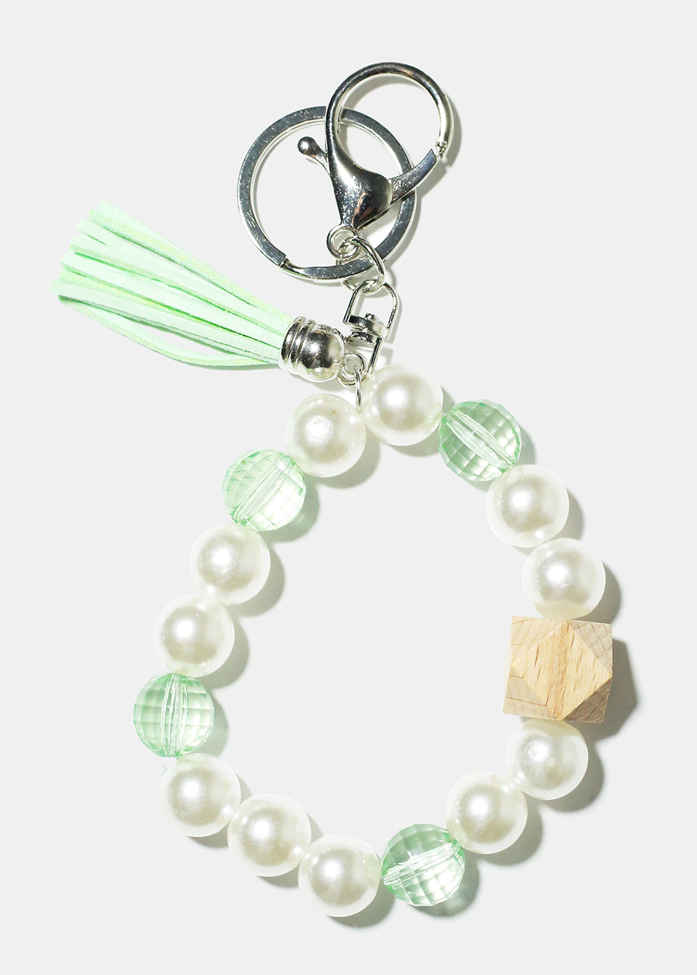 Pearl & Tassel Wrist Keychain