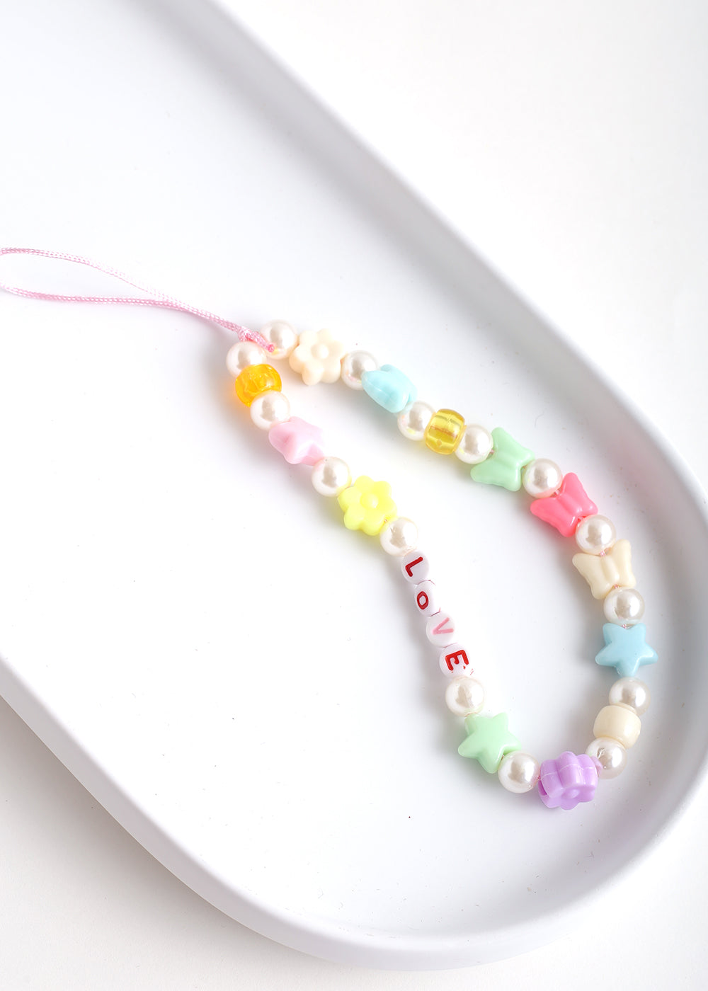 Love Pearl Phone Wristlet Strap
