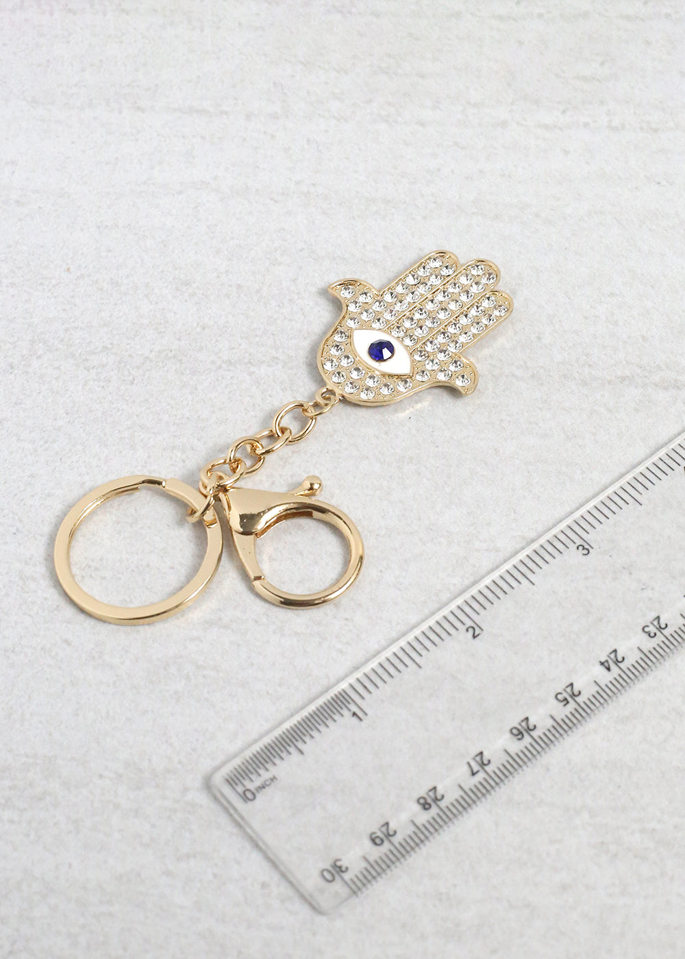 Hamsa Hand & Evil Eye Keychain