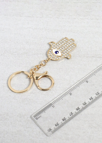 Hamsa Hand & Evil Eye Keychain