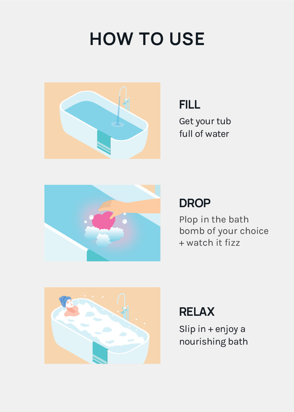 AOA Bath Bomb- Peach Princess