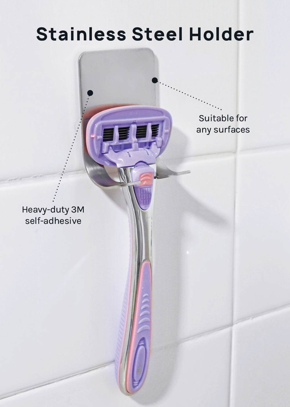 AOA Women's 5-Blade Razor Starter Kit