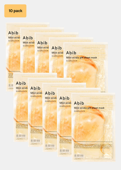Abib Mild Acidic pH Sheet Mask Glutathiosome Fit