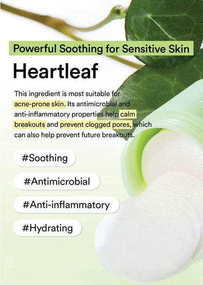 Abib Heartleaf Spot Pad Calming Touch (80 Pads)