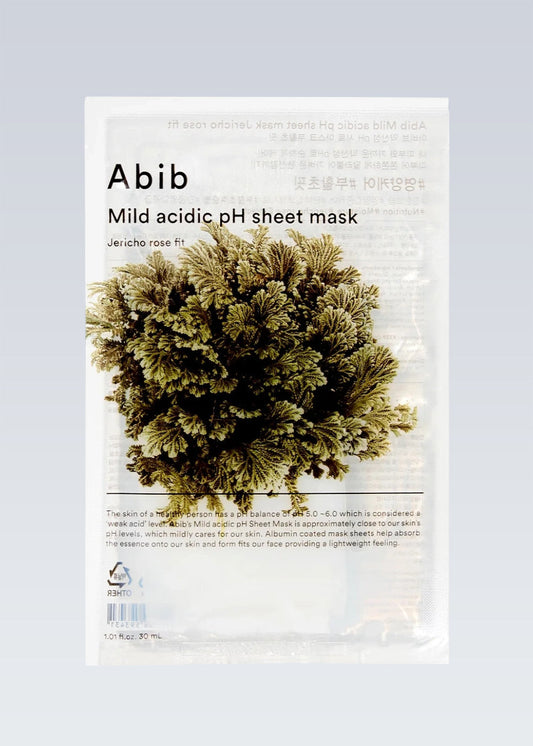 Abib Mild Acidic pH Sheet Mask Jericho Rose Fit