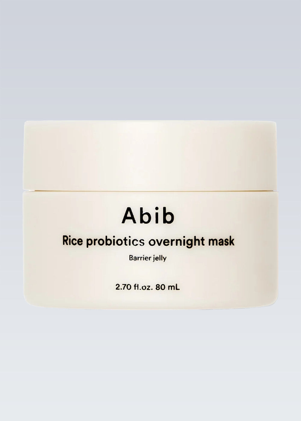 Abib Rice Probiotics Overnight Mask Barrier Jelly 80ml