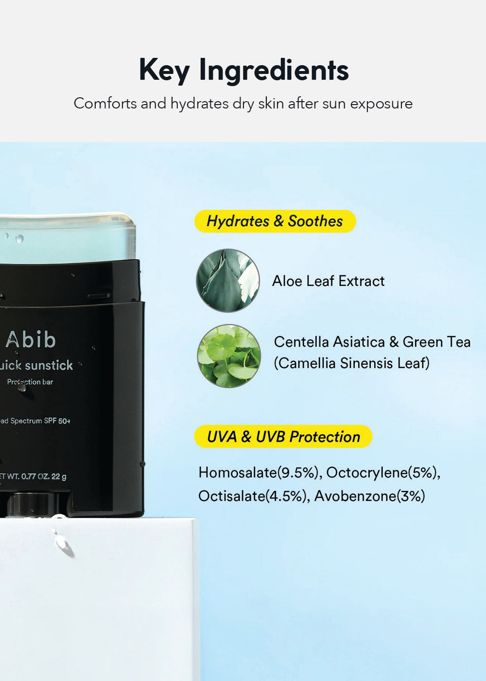 Abib Quick Sunstick Protection Bar 22g