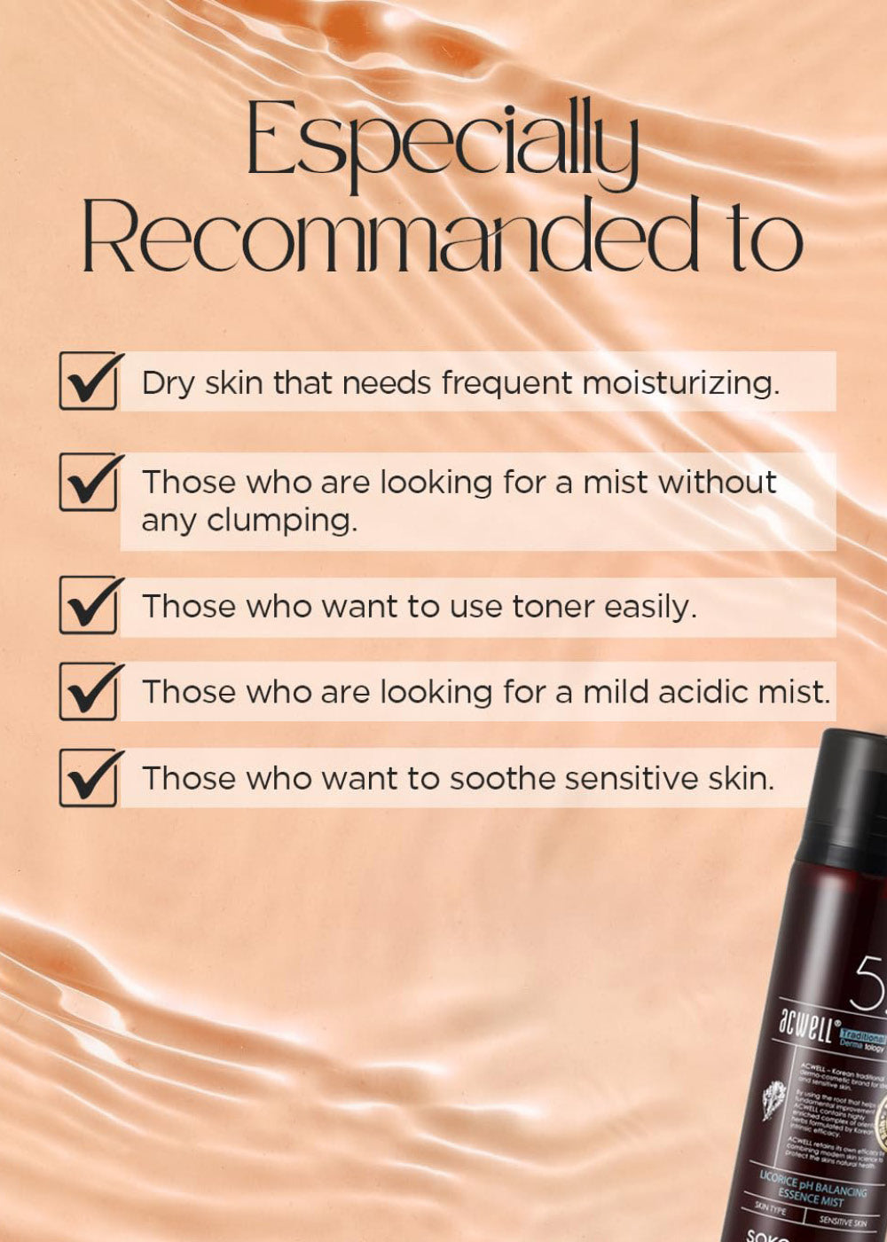 Acwell Licorice pH Balancing Essence Mist 100ml
