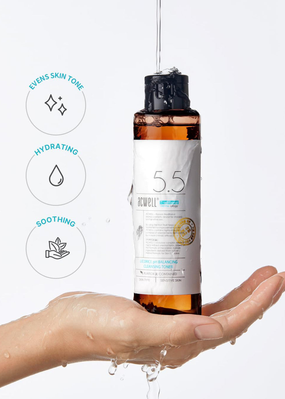 Acwell Licorice pH Balancing Cleansing Toner 150ml