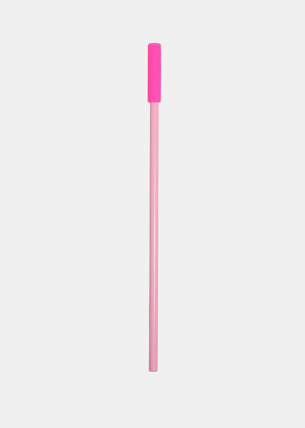 Official Key Items ReUse Metal Straw: Pink Short Straight