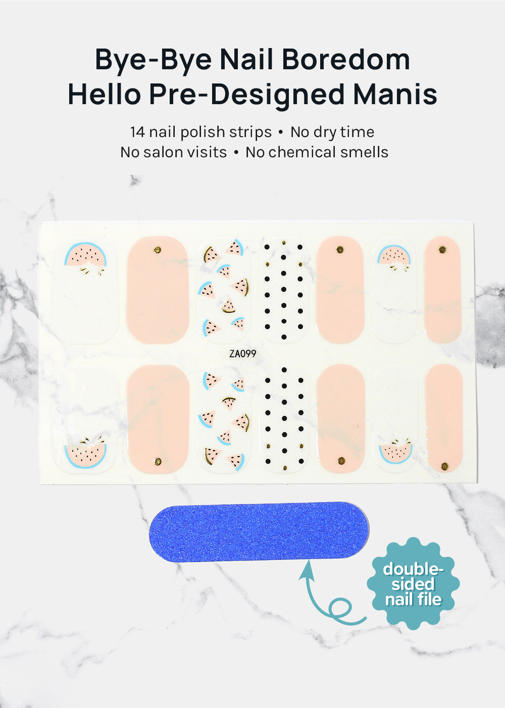 AOA Nail Polish Strips: Sweet Snack