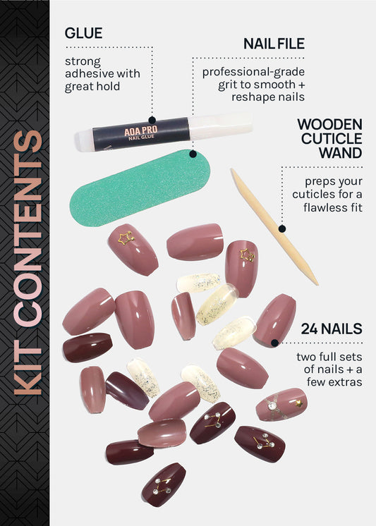 AOA Pro Press-On Nails: Love Potion