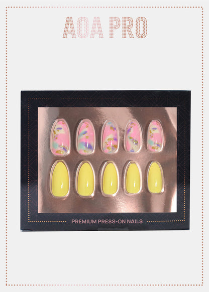 AOA Pro Press-On Nails: 10 Abstract