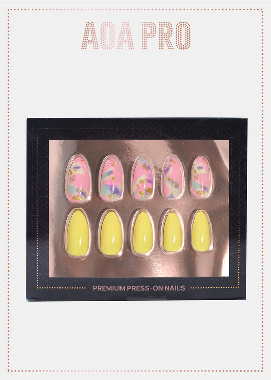 AOA Pro Press-On Nails: 10 Abstract